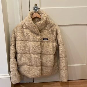 Women's Recycled High-Pile Fleece Down Jacket